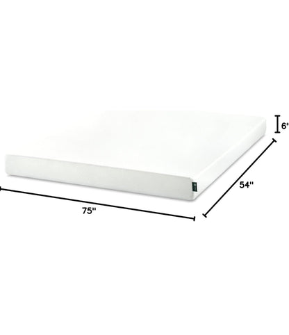 Full 6” Zinus Memory Foam Mattress