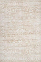 9’ x 12’ Soalmost Floral Vintage Non-Slip Rug, Beige