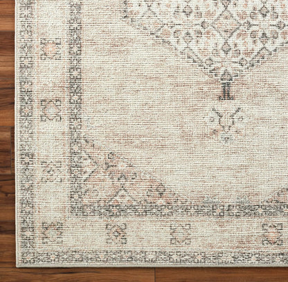 5'3" x 7', Livabliss x Becki Owens Lila Medallion Area Rug, Brown