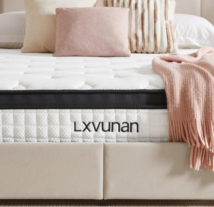 Twin 10 Inch Hybrid Mattress Brand: Lxvunan