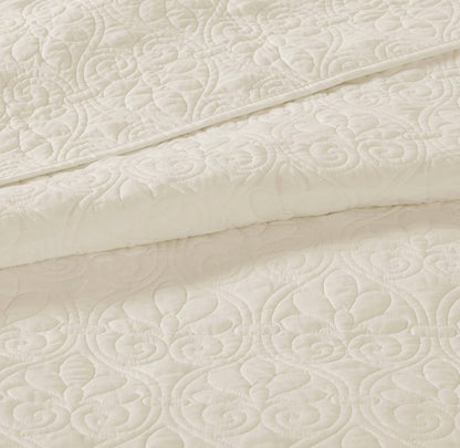 King Quilt Madison Park, Ivory