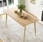 Dining Table Rectangle Wood top and metal frame Brand:Stary