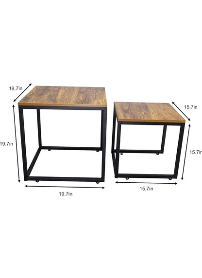 Two Nesting Tables Side Table Coffee Table