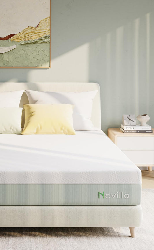 Twin 10’ Novilla Gel Memory Foam Mattress