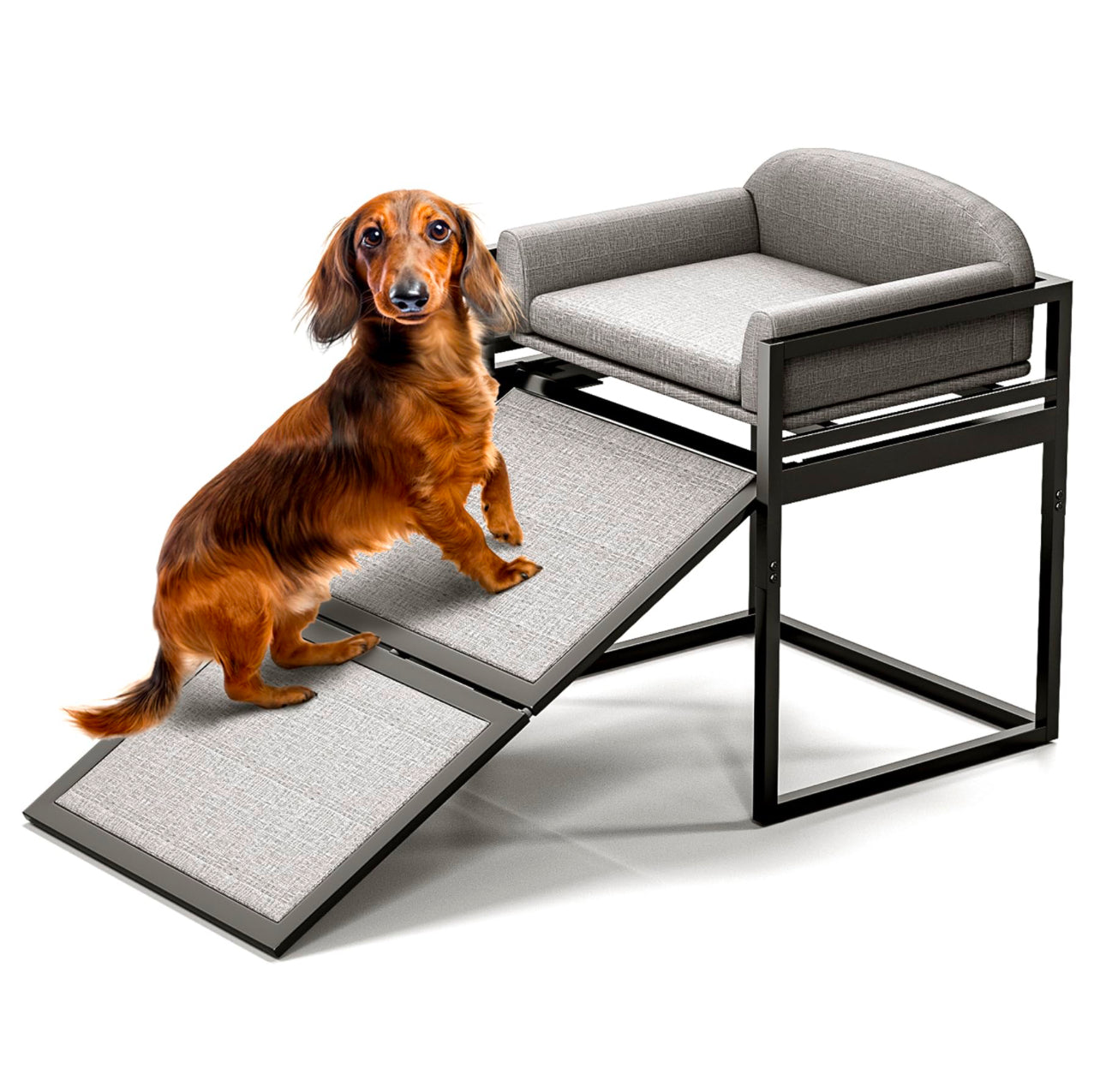 Pet bed Pet Couch with non slip ramp stairs Brand: Clioran