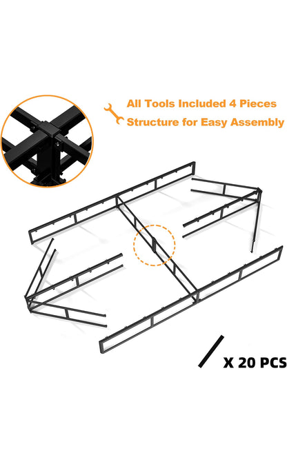 Full Size Boxspring Mid - High Profile 7” Metal Boxspring Brand: Theocorate