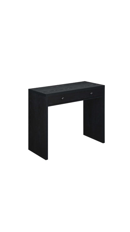 Convenience Concepts Northfield 1 Drawer 36 inch Desk Vanity, Black