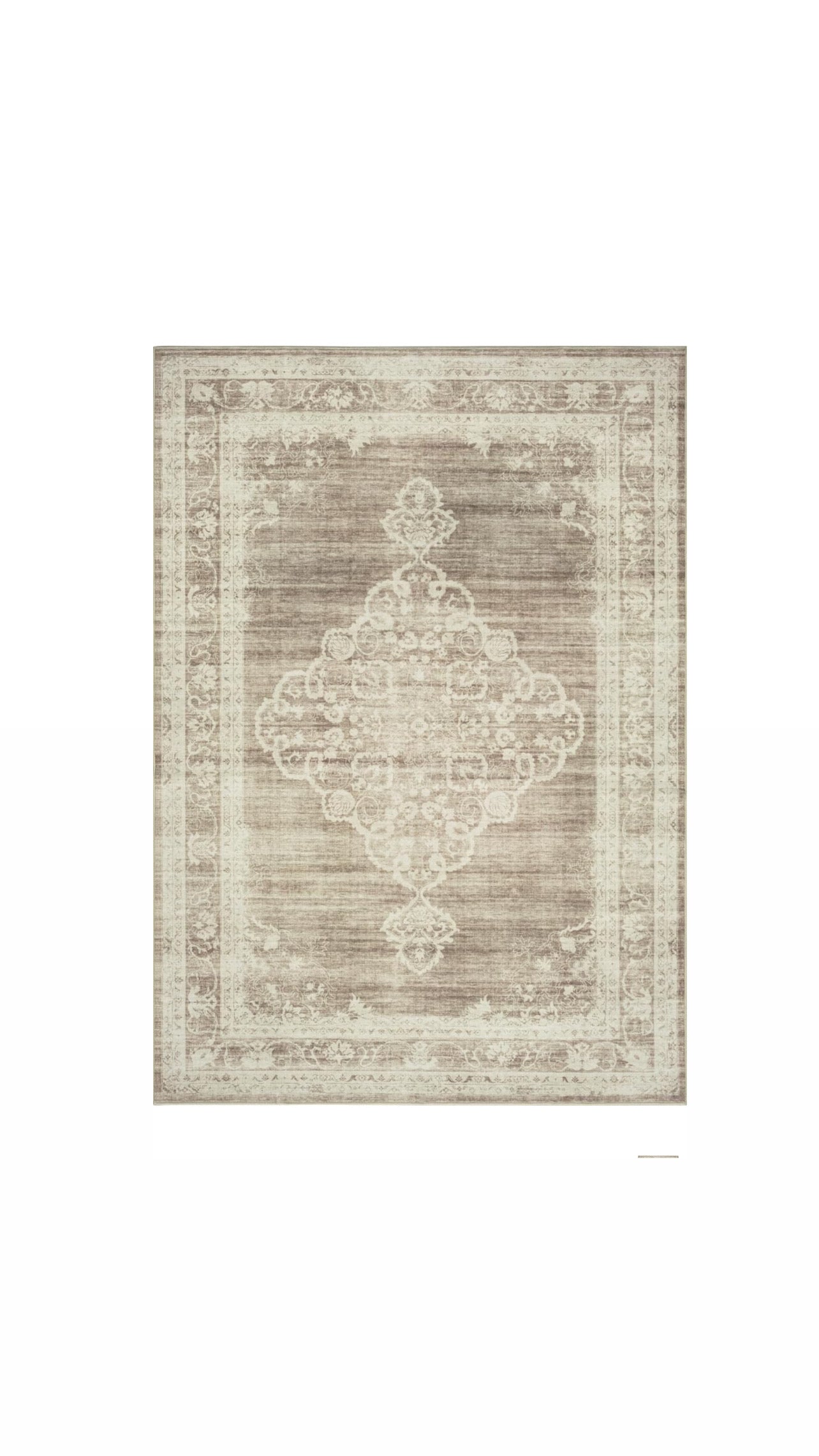 9 x 12 Aelenmu Area Rug, Beige